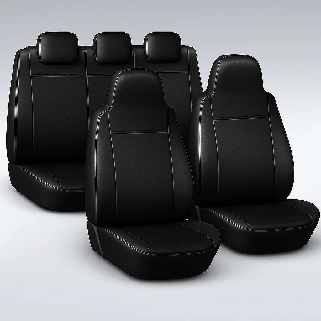 Funda VW Polo Track + Cubre Volante Plano color Ecocuero - Todos los colores