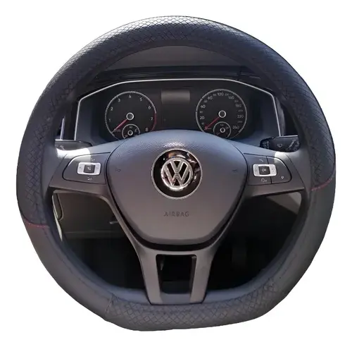 Funda VW Polo Track + Cubre Volante Plano color Ecocuero - Todos los colores